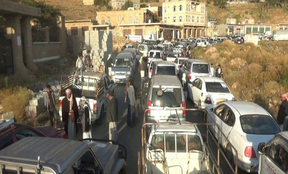 سيول بشرية من المحويت تتدفق نحو العاصمة صنعاء للمشاركة في مولد النور6