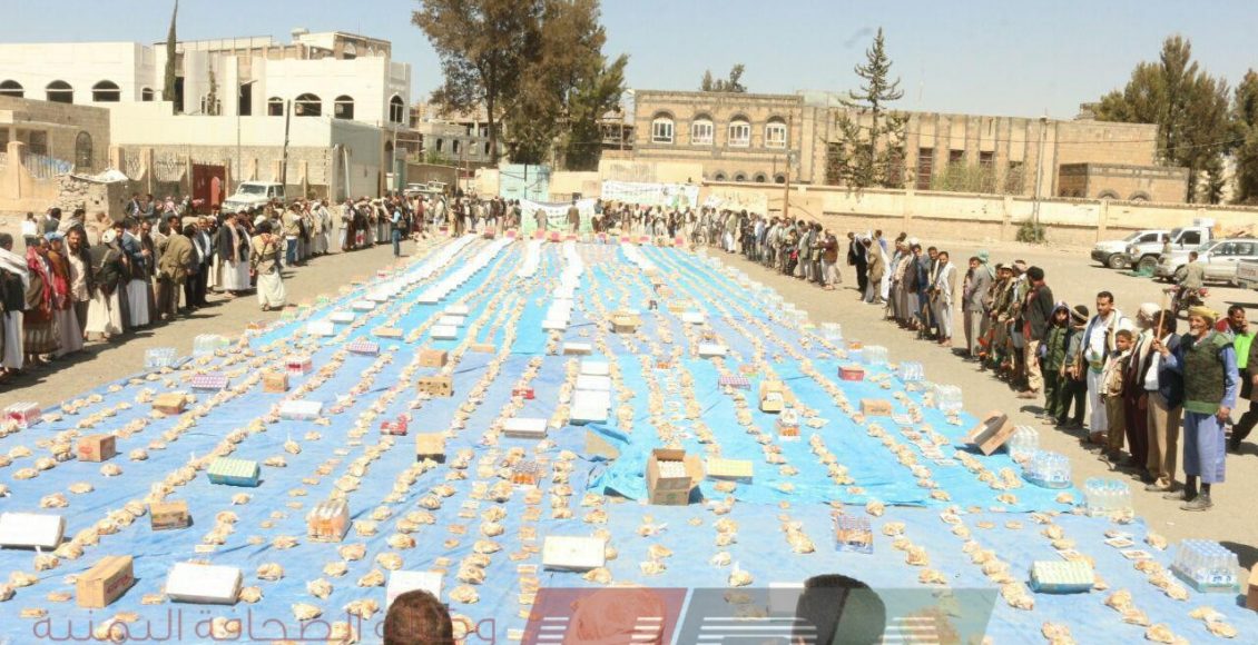 وقفات احتجاجية وقوافل غذائية متكاملة للجيش في مختلف الجبهات