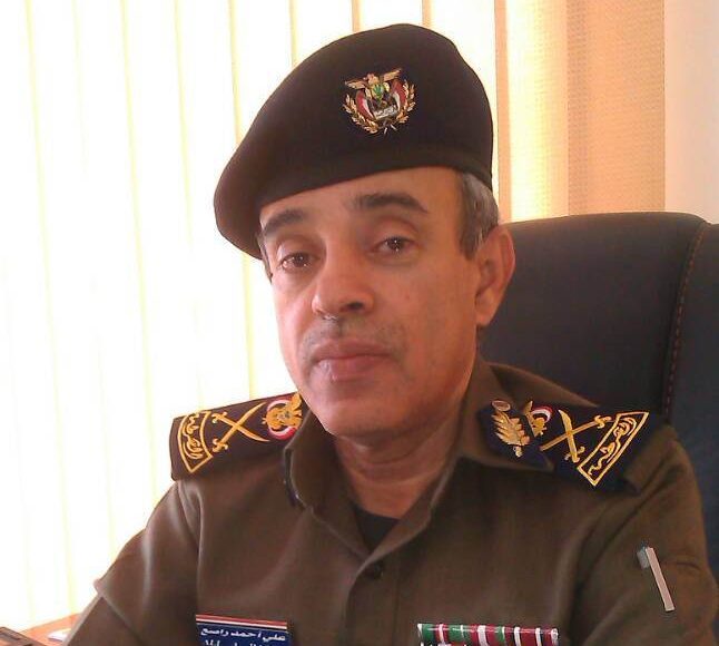 رئيس مصلحة الدفاع المدني اللواء على أحمد راصع