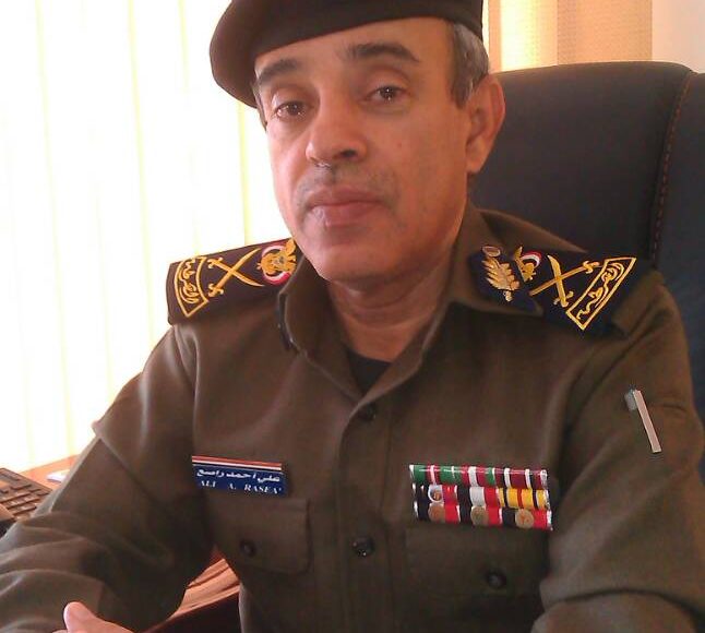 رئيس مصلحة الدفاع المدني اللواء على أحمد راصع