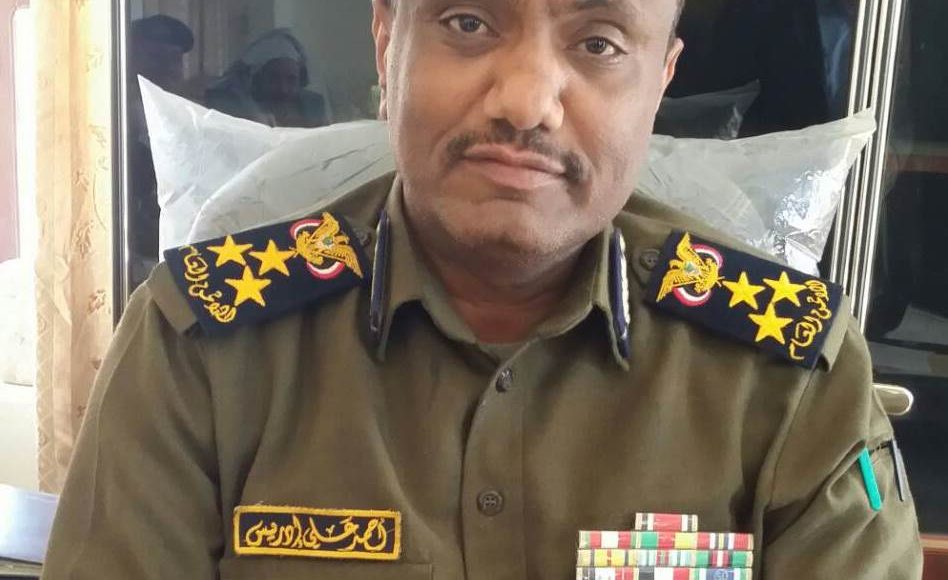مدير امن محافظة ذمار العميد أحمد علي ادريس