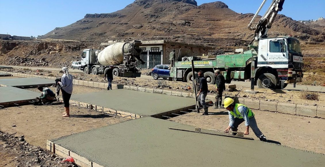 صيانة وترميم طريق الدائري الشرقي مدينة يريم إب (6)