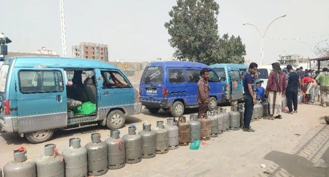 عدن حرب الخدمات السعودية الغاز المنزلي